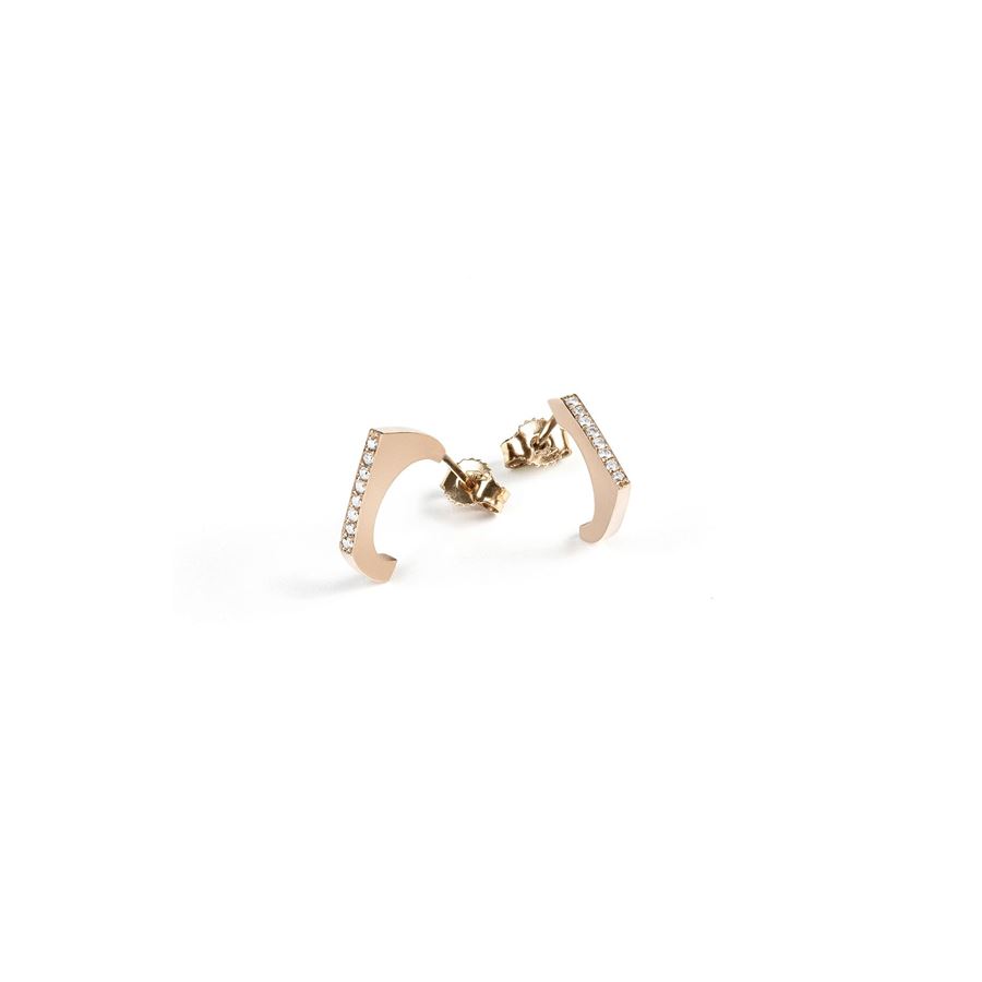 1 element 'Congiunzioni' earrings CONGIUNZIONI | OR1 CONP PV16AU9R CT O,14